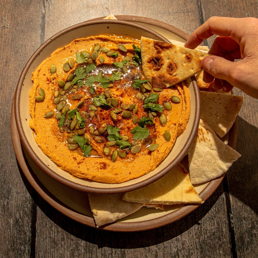 Baharat Pumpkin Hummus - Rumi Spice