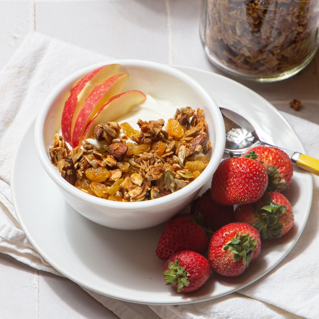 Baharat Sweet and Spiced Granola - Rumi Spice