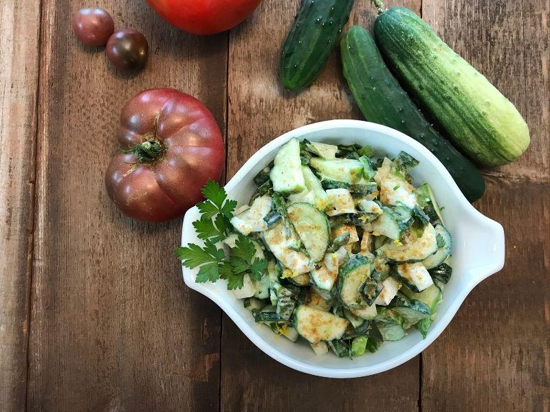 Cool Cumin Cucumber Salad - Rumi Spice