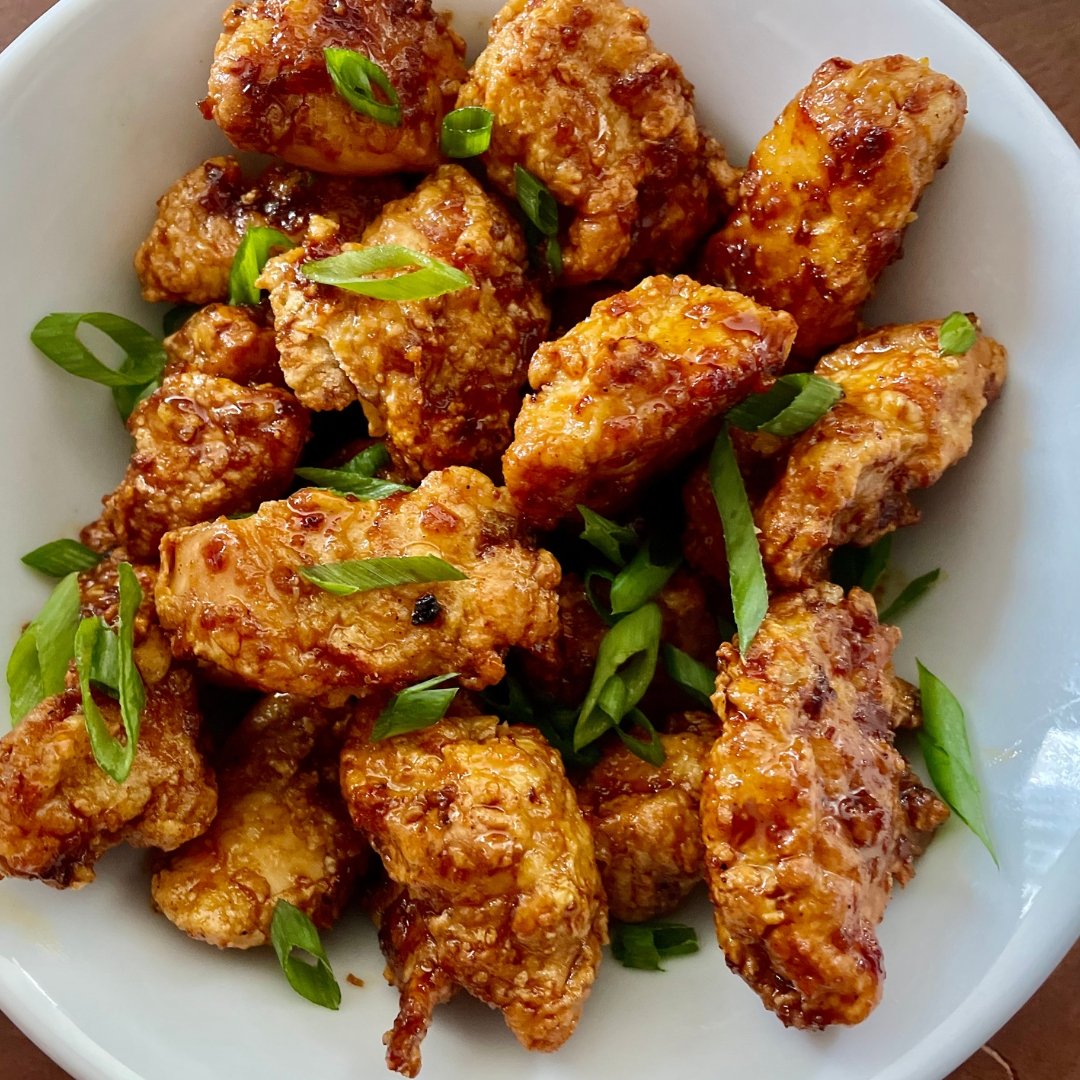 Crispy Air Fried Kabul Piquant Orange Chicken - Rumi Spice