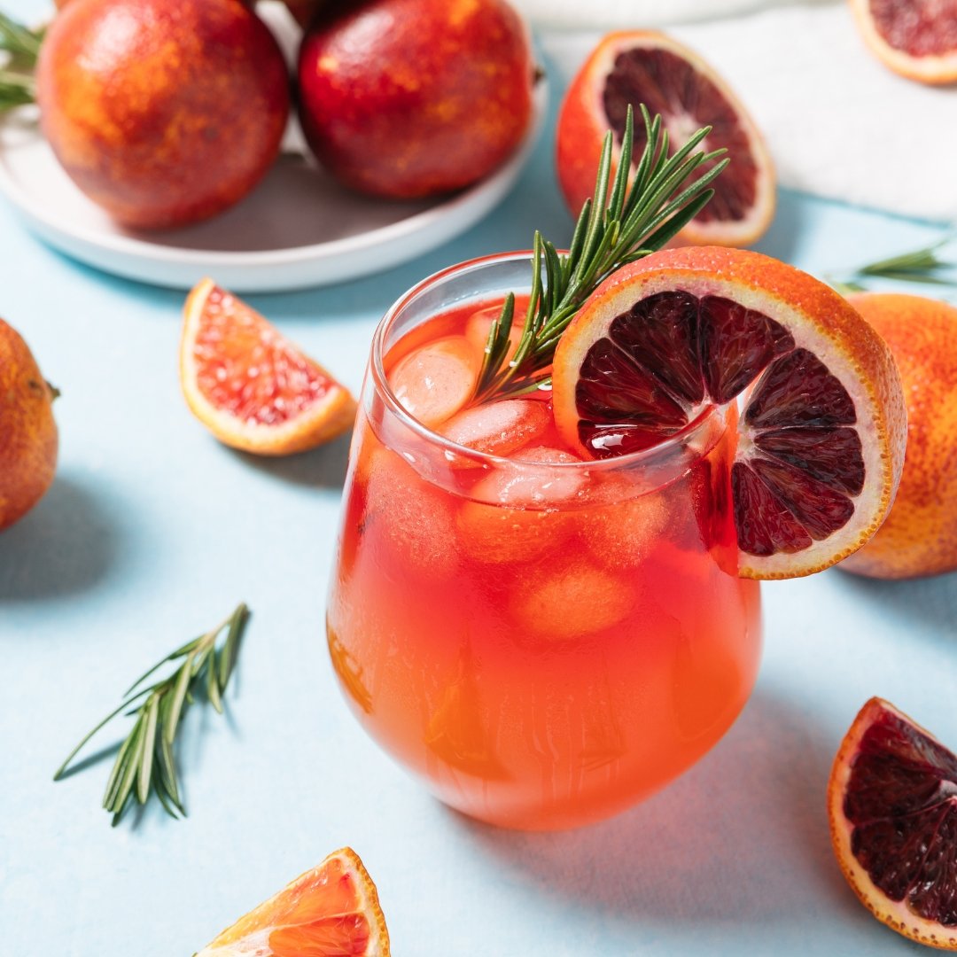 Spiced Blood Orange Whiskey Smash - Rumi Spice