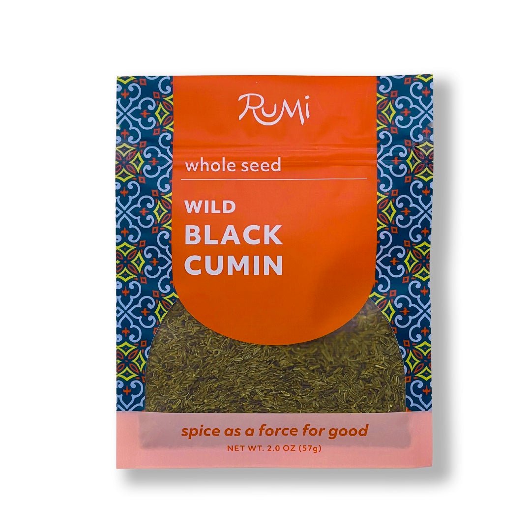 Wild Black Cumin, Whole Seed - Flatpack - Rumi Spice - Rumi Spice - 